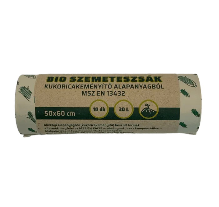 100% Compostable Plant-Based Trash Bags