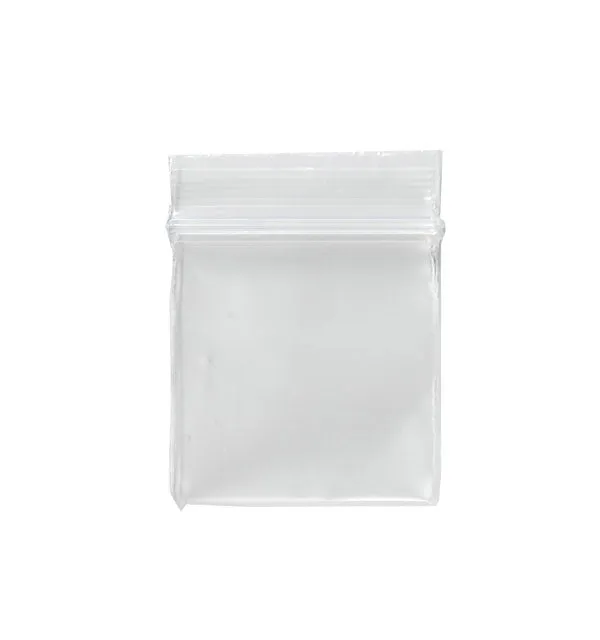 1"x1" Clear Apple Bags - 1000 Pack