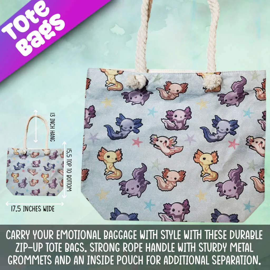 Axolotl Tote Bag
