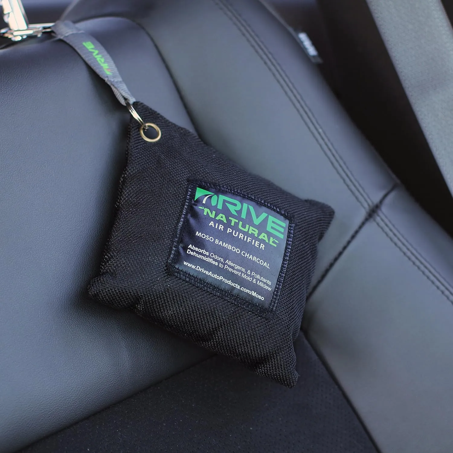 Bamboo Charcoal Air Purifying Bags (220g/bag), Absorbs Odors, Allergens, & Pollutants, Dehumidifies to Prevent Mold & Mildew