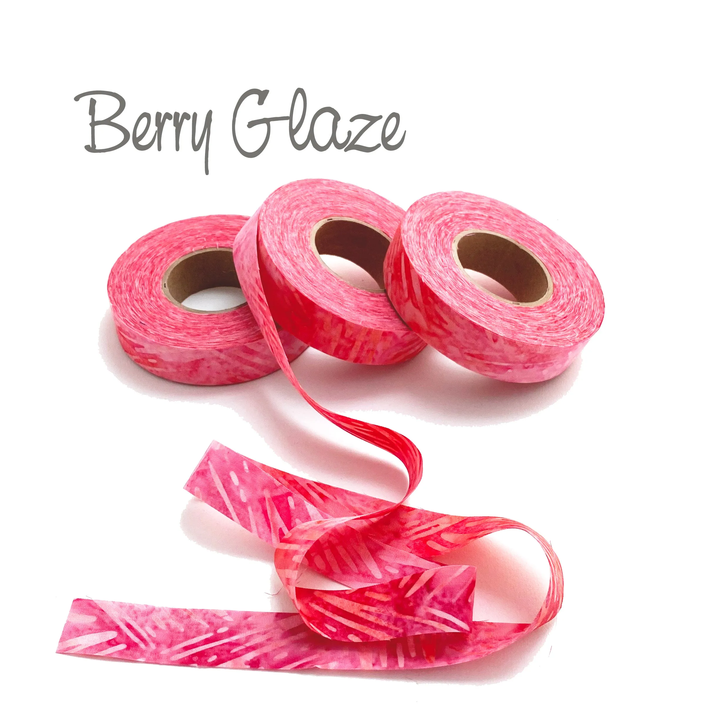 Color Crazy Fabric Strips 3/4" - Hand-Dyed - 60 - 80 YDS, Over 40 Colors!