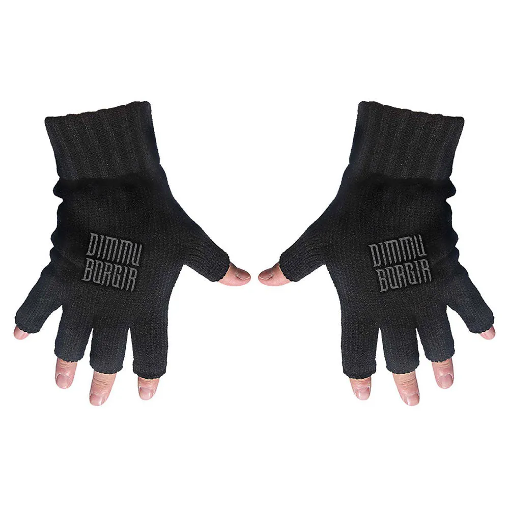 Dimmu Borgir "Logo" Fingerless Gloves