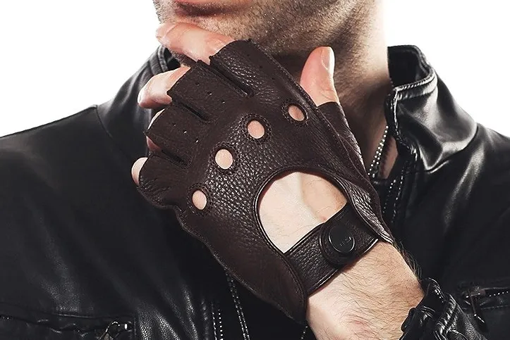 Fasionable Men's Half Finger Gloves