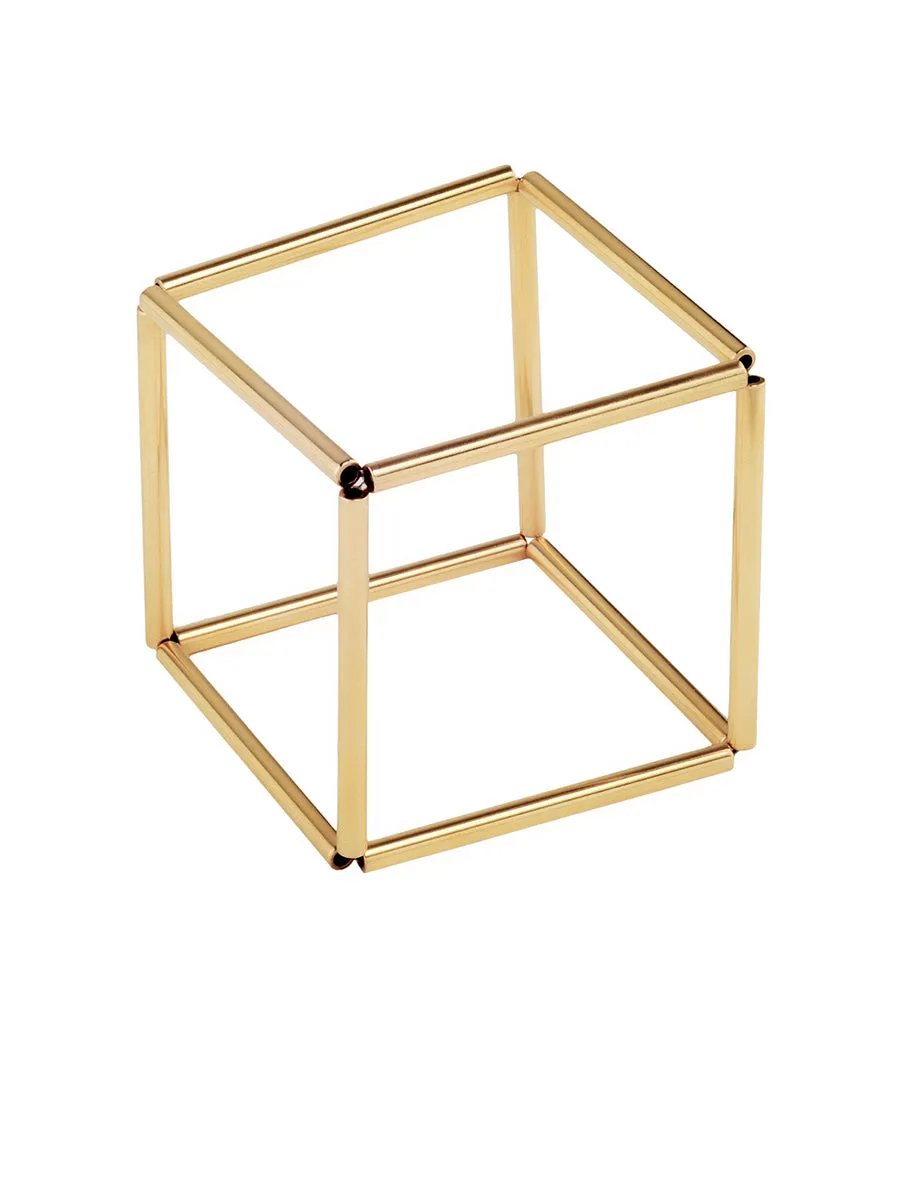 Gold Cube Bracelet