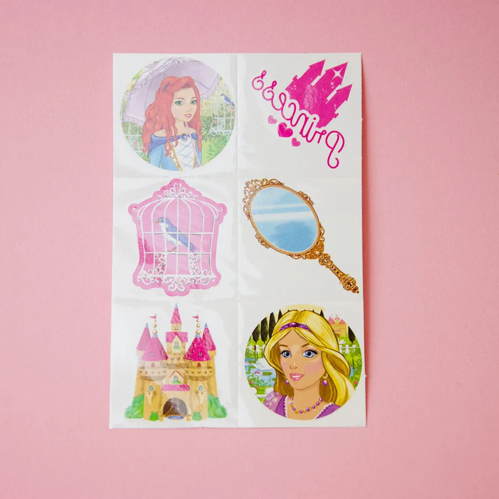 Mini Princess Tattoos (x10)