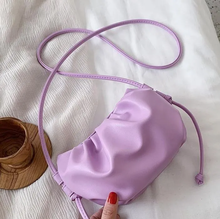 PB192 Lavender Shoulder Bag