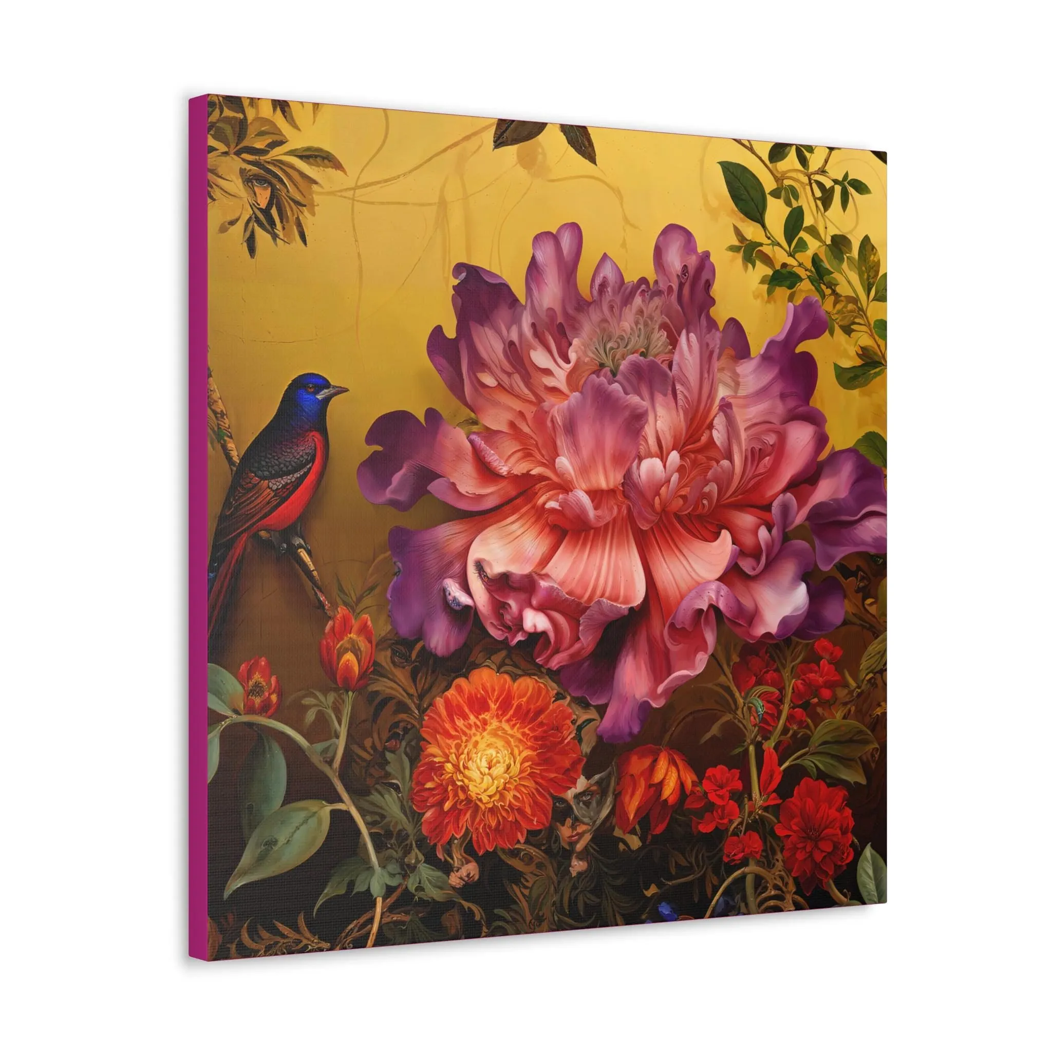 Wild Blossoms #4, Canvas Gallery Wraps- in 8 sizes