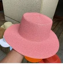 Women's Summer Hat Straw Hat Wide Brimmed Straw Hat H295401