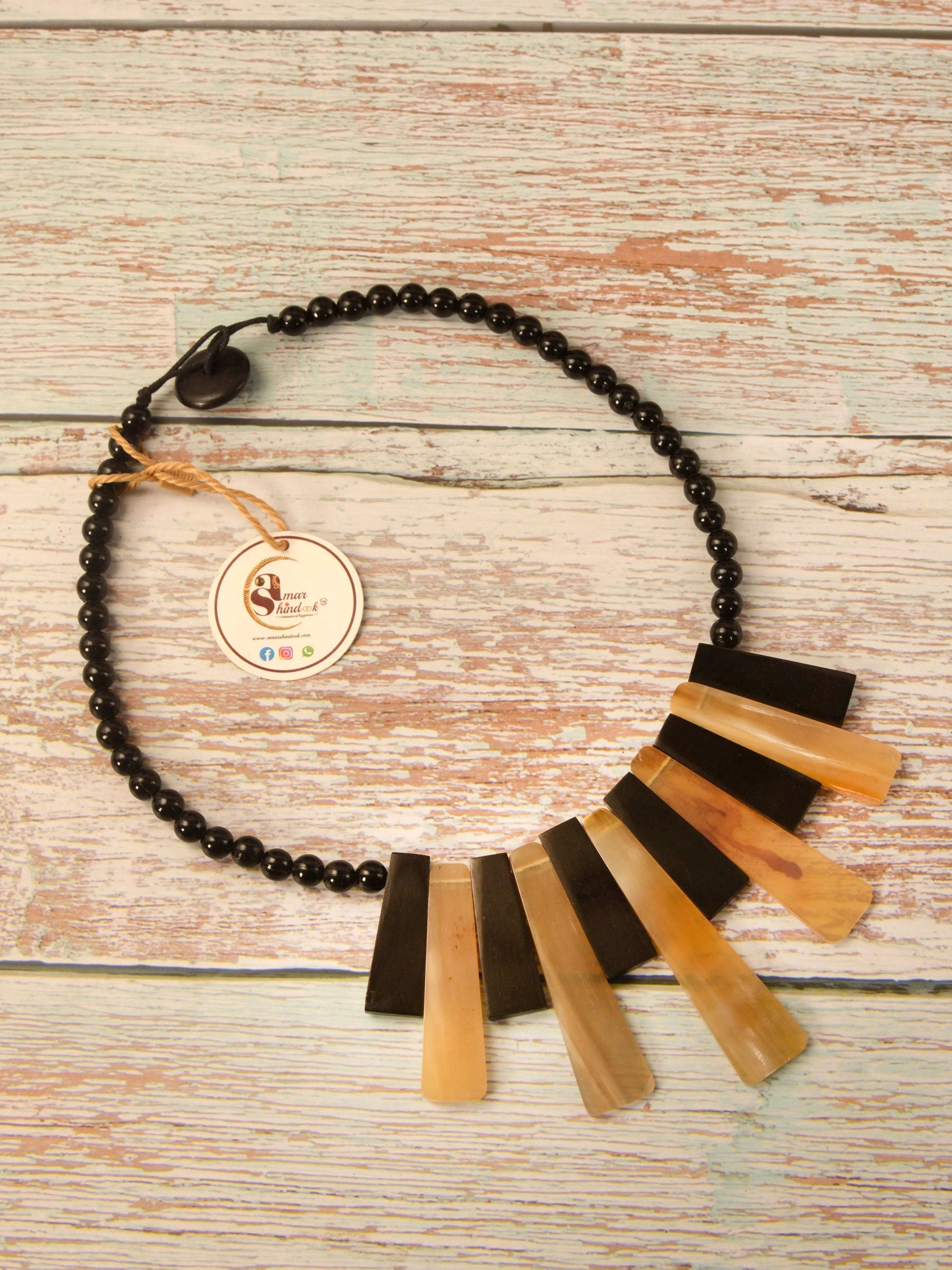 Yana Horn Necklace